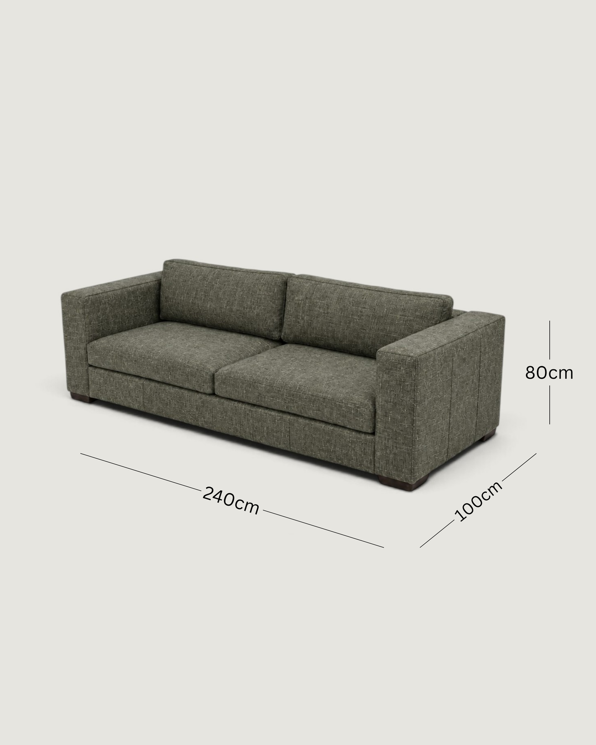 Zuri 4 Seater Fabric