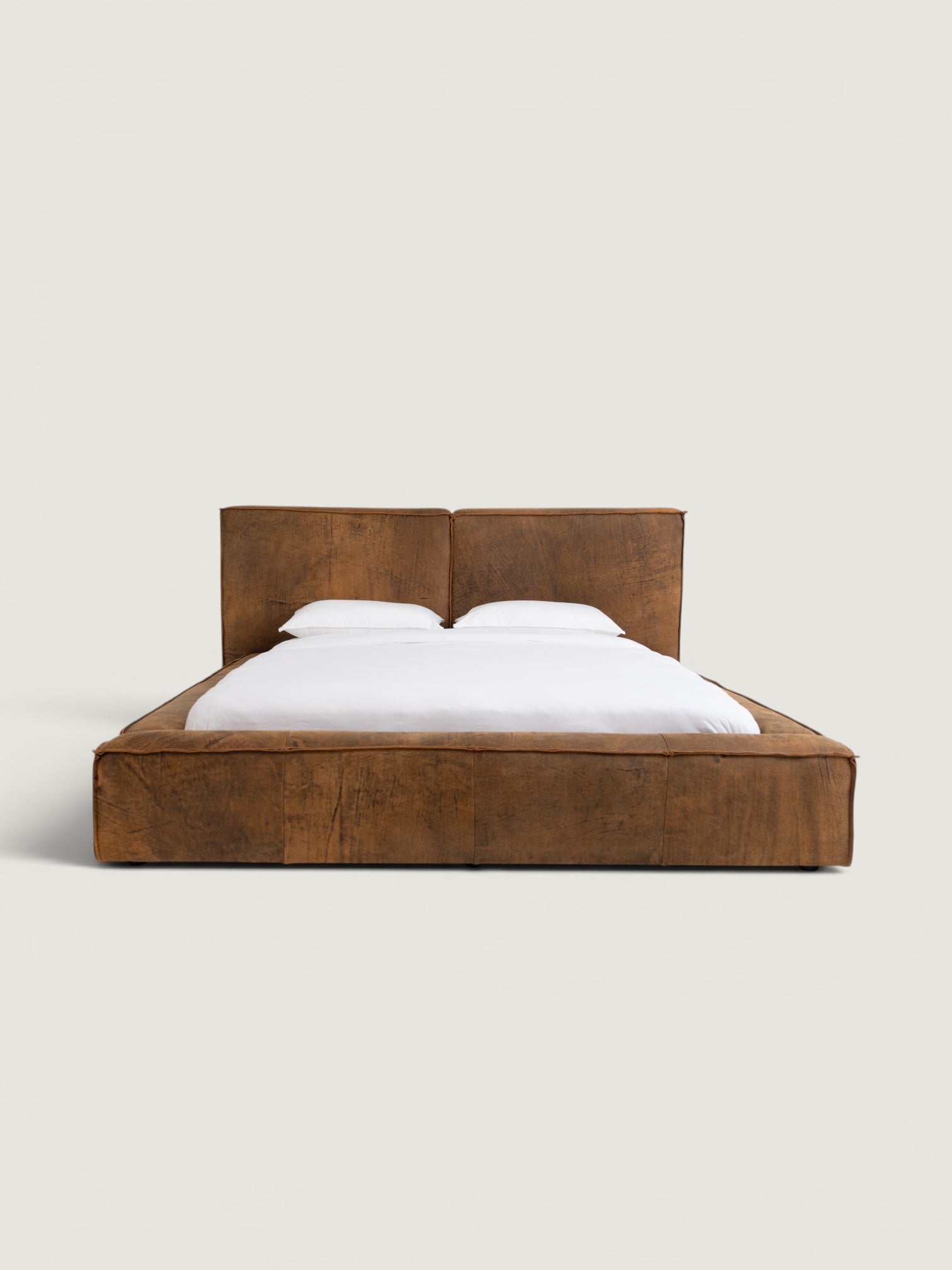 Geneva Leather Bed