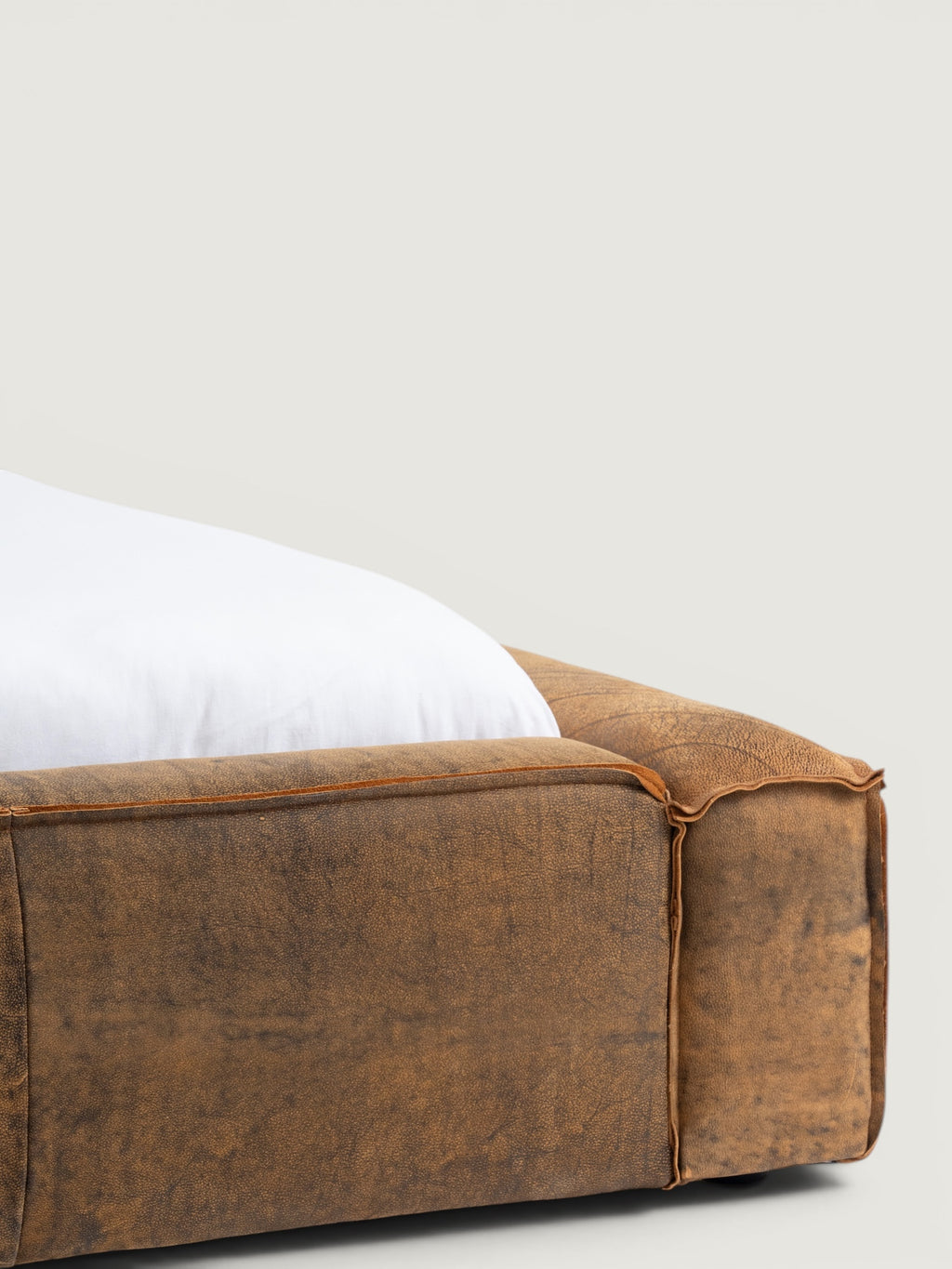 Geneva Leather Bed