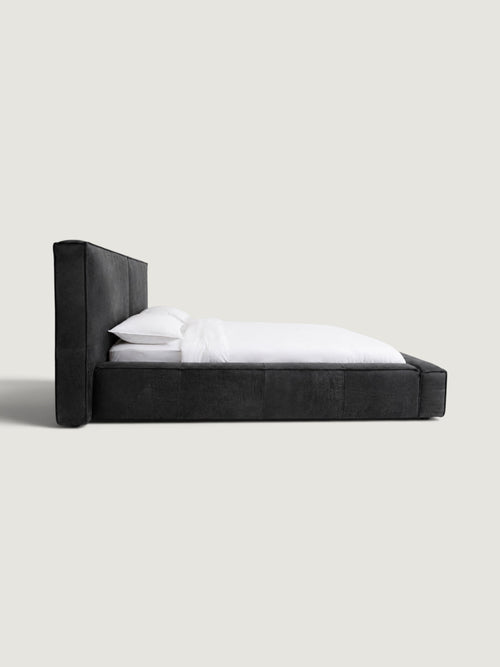 Geneva Leather Bed
