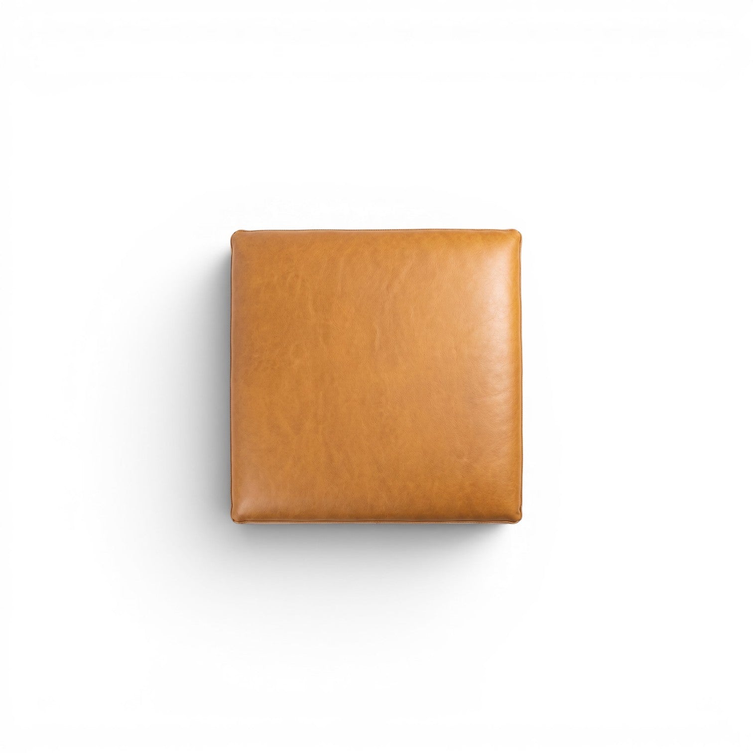 Zuri Leather Ottoman