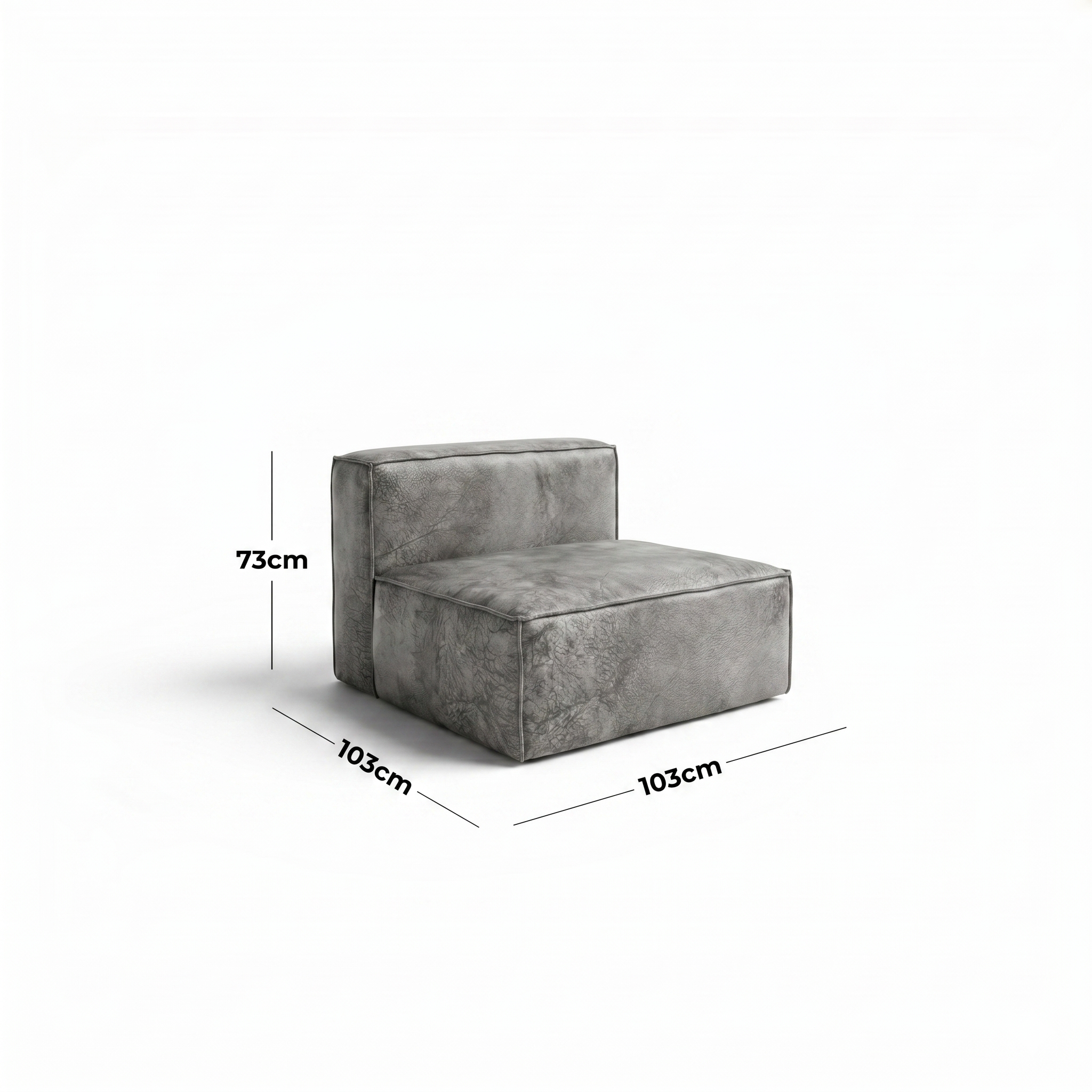 Harvest Single Leather Seat
