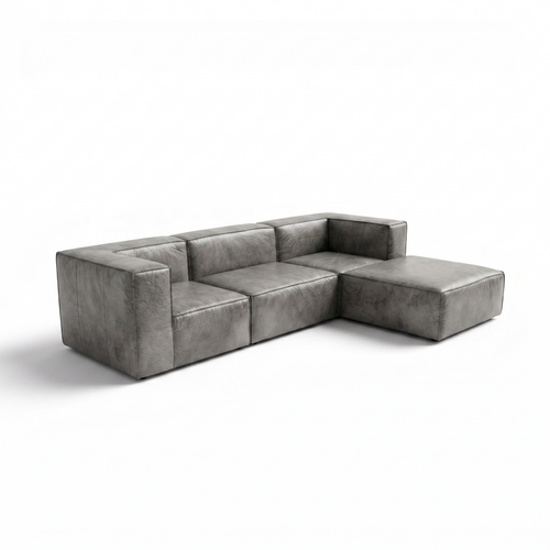 Harvest Leather 4 Piece Modular