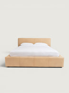 Mika Leather Bed