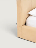 Mika Leather Bed