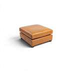 Zuri Leather Ottoman