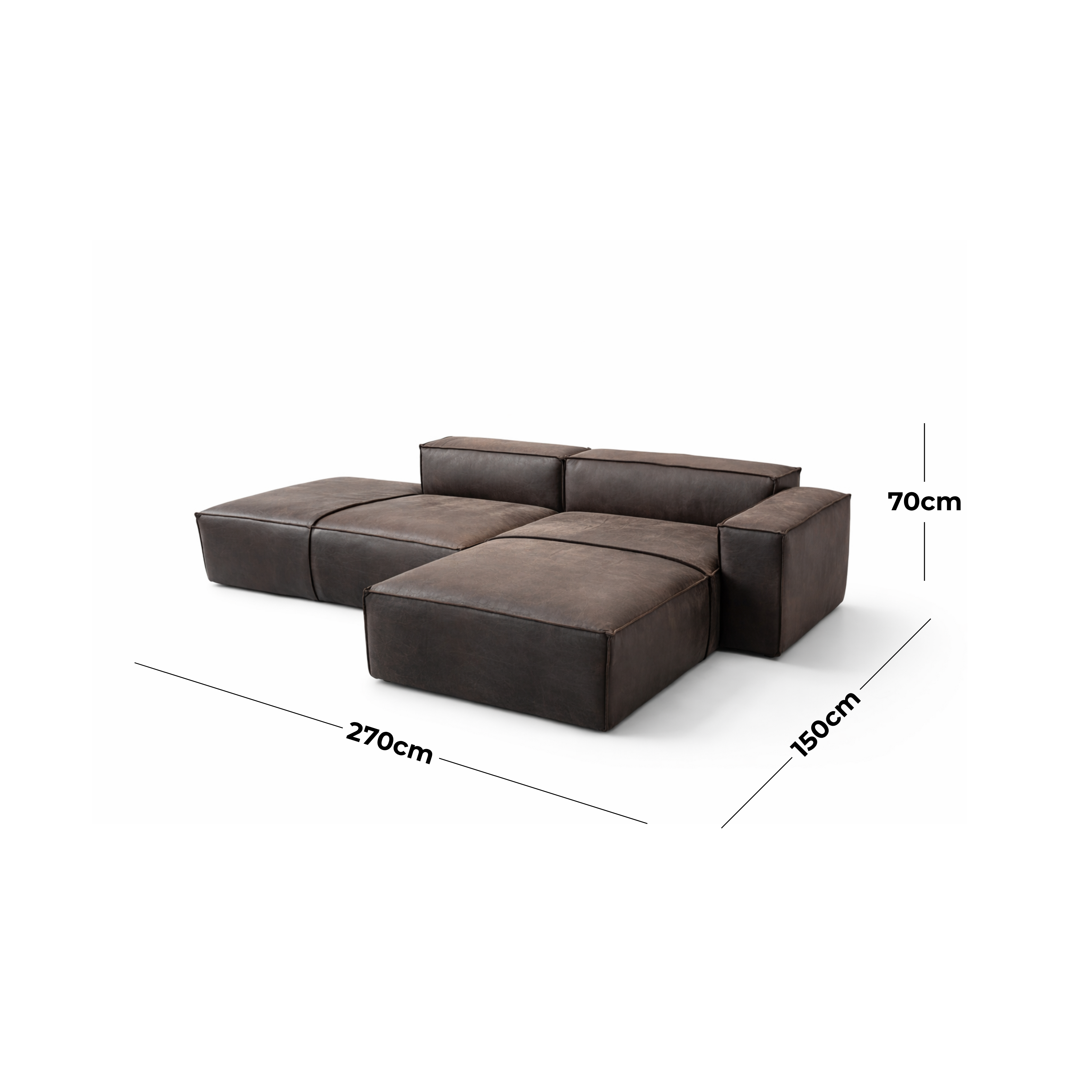 Cayman Leather Modular