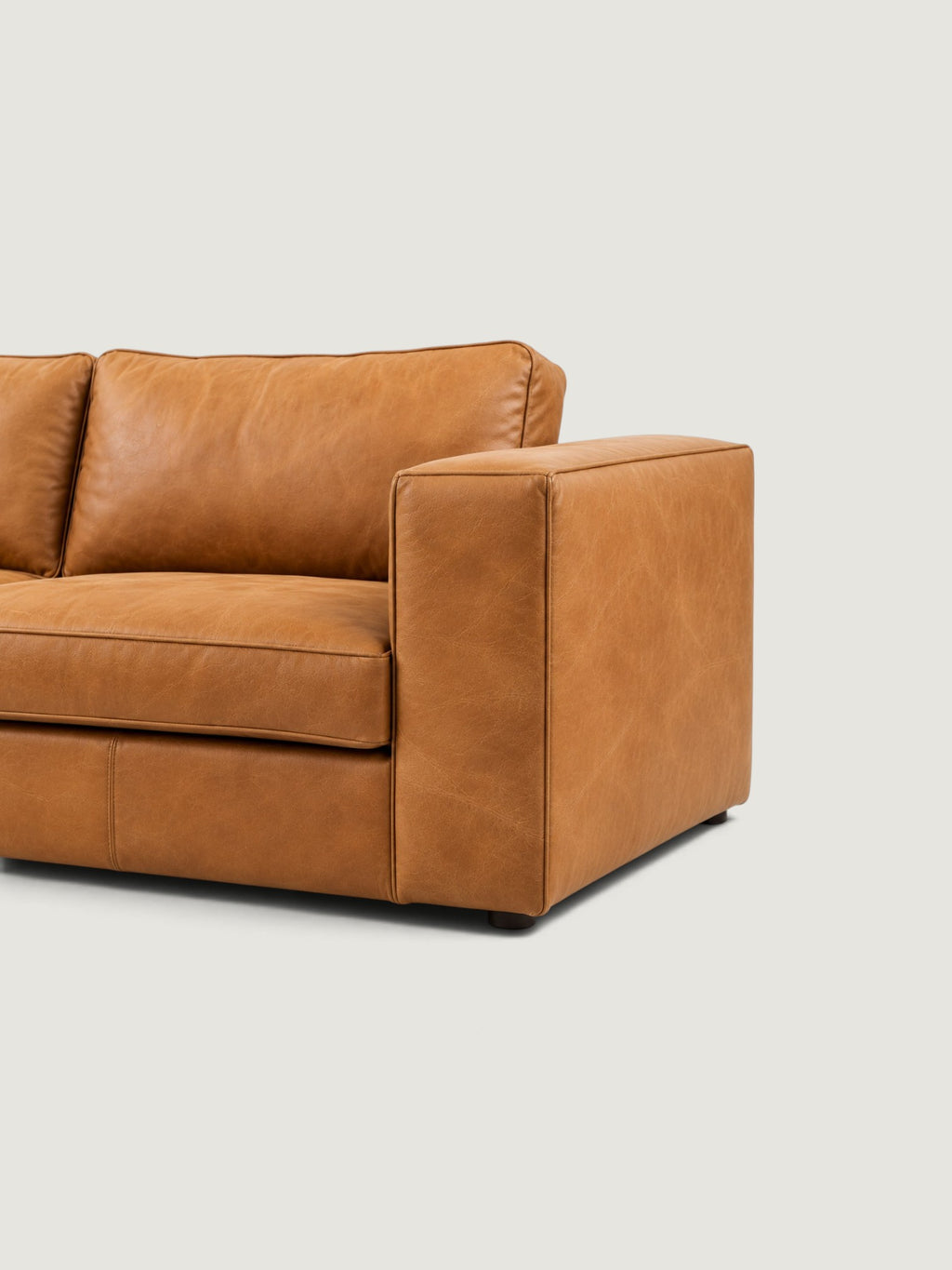 The Atlas Leather 3 Seater