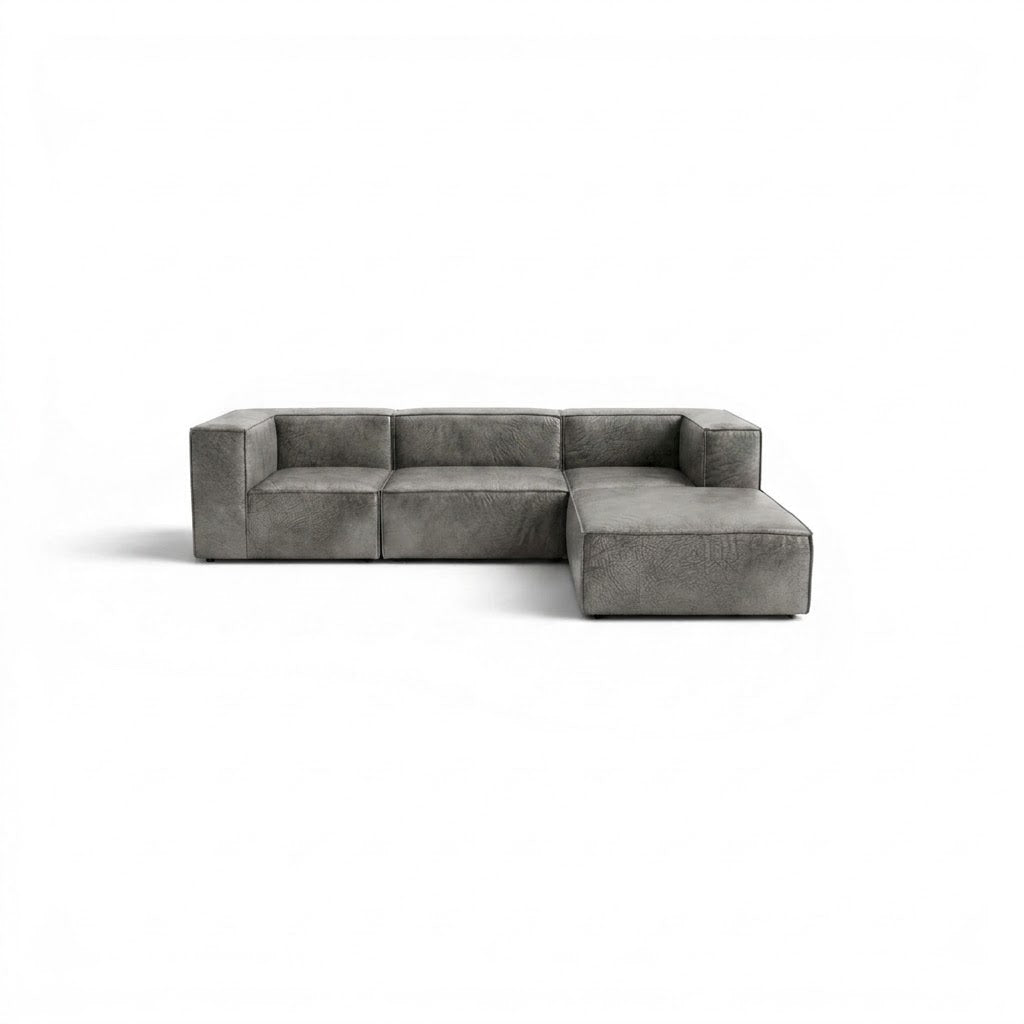 Harvest Leather 4 Piece Modular