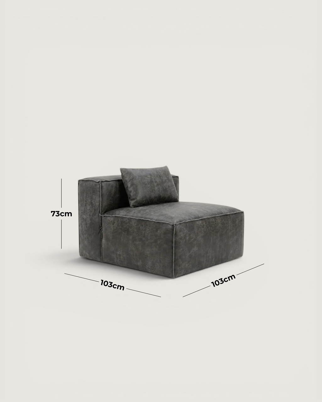 Harvest Single Modular Couch Seat
