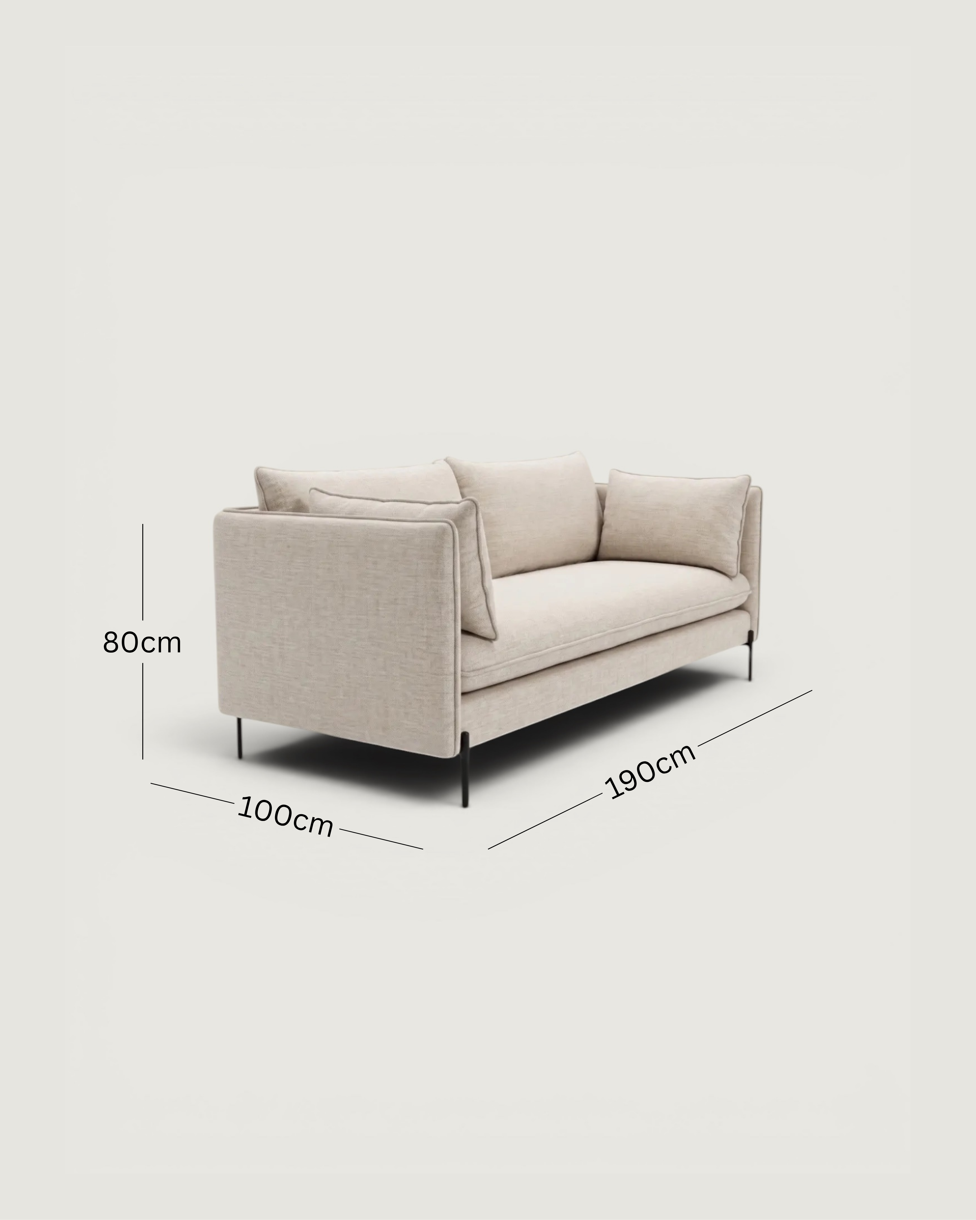 The Joude 2 Seater Couch