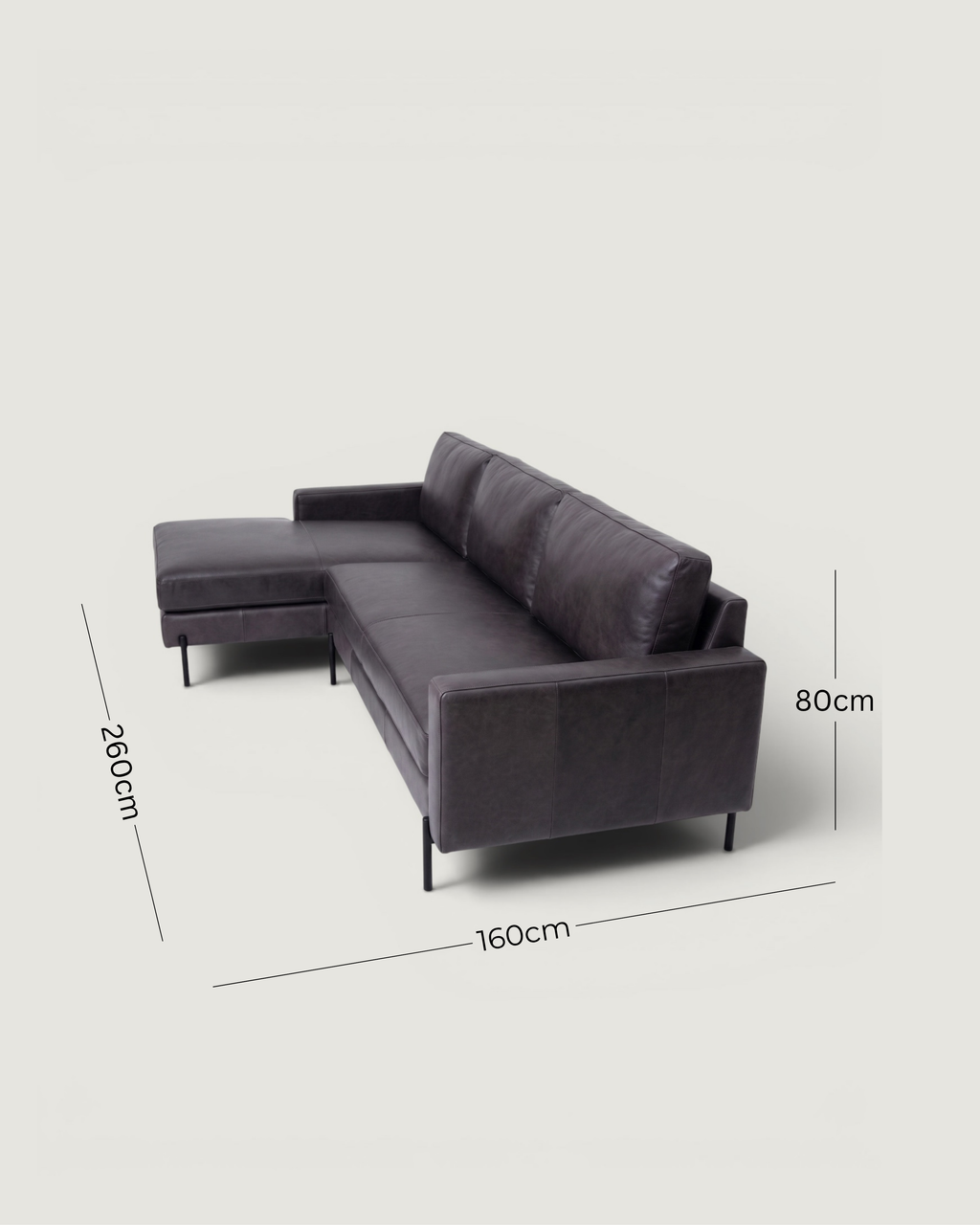 Zanzibar Leather Daybed
