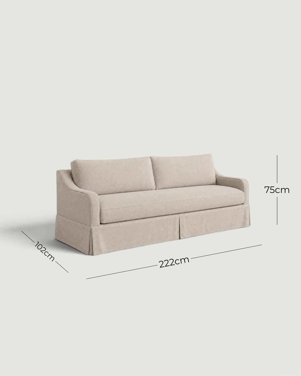 Hampton 3 Seater