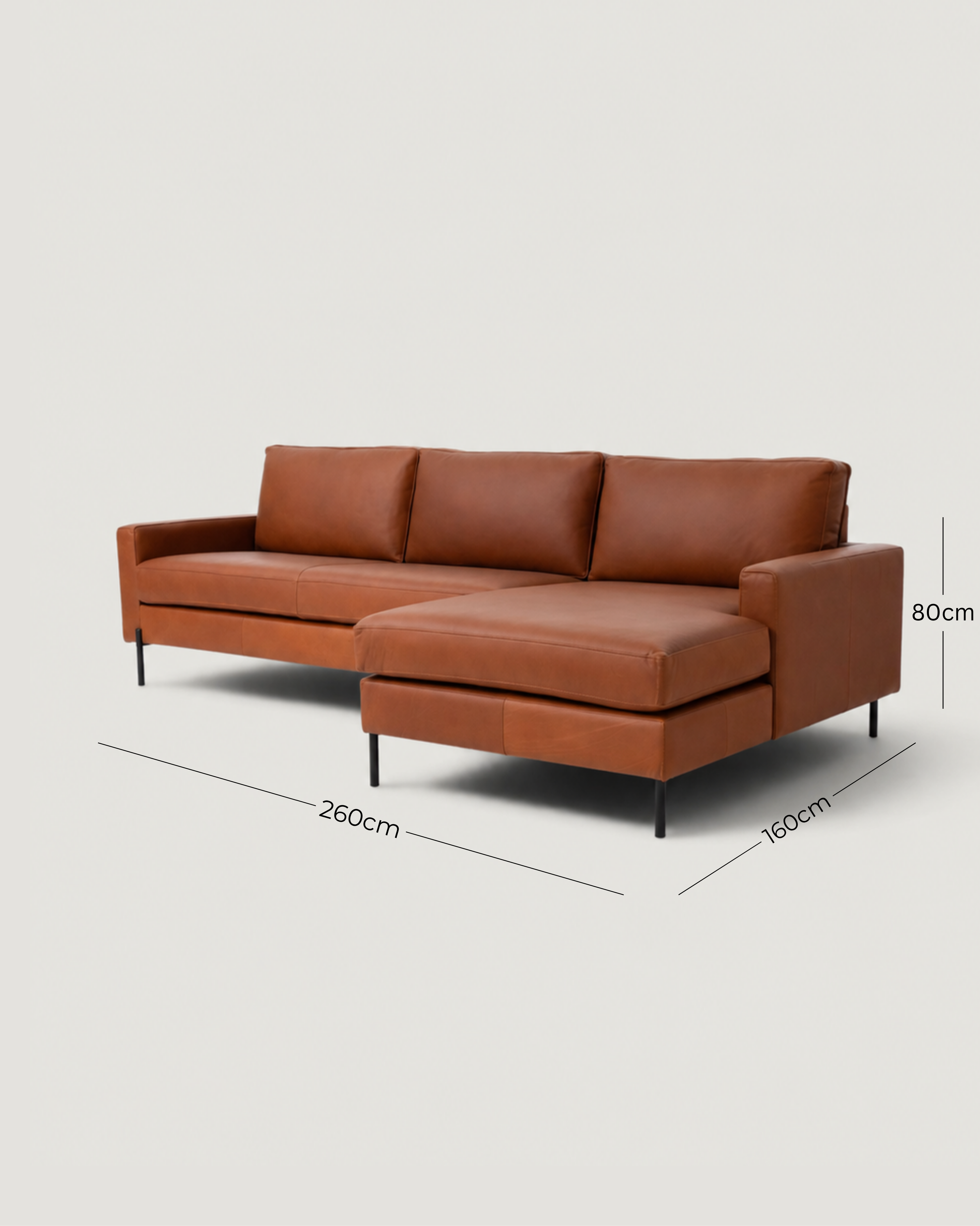 Zanzibar Leather Daybed