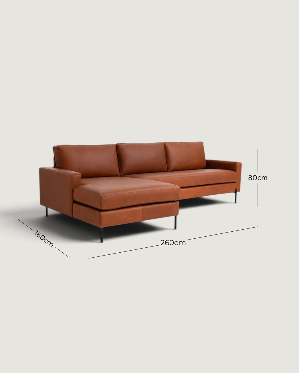Zanzibar Leather Daybed