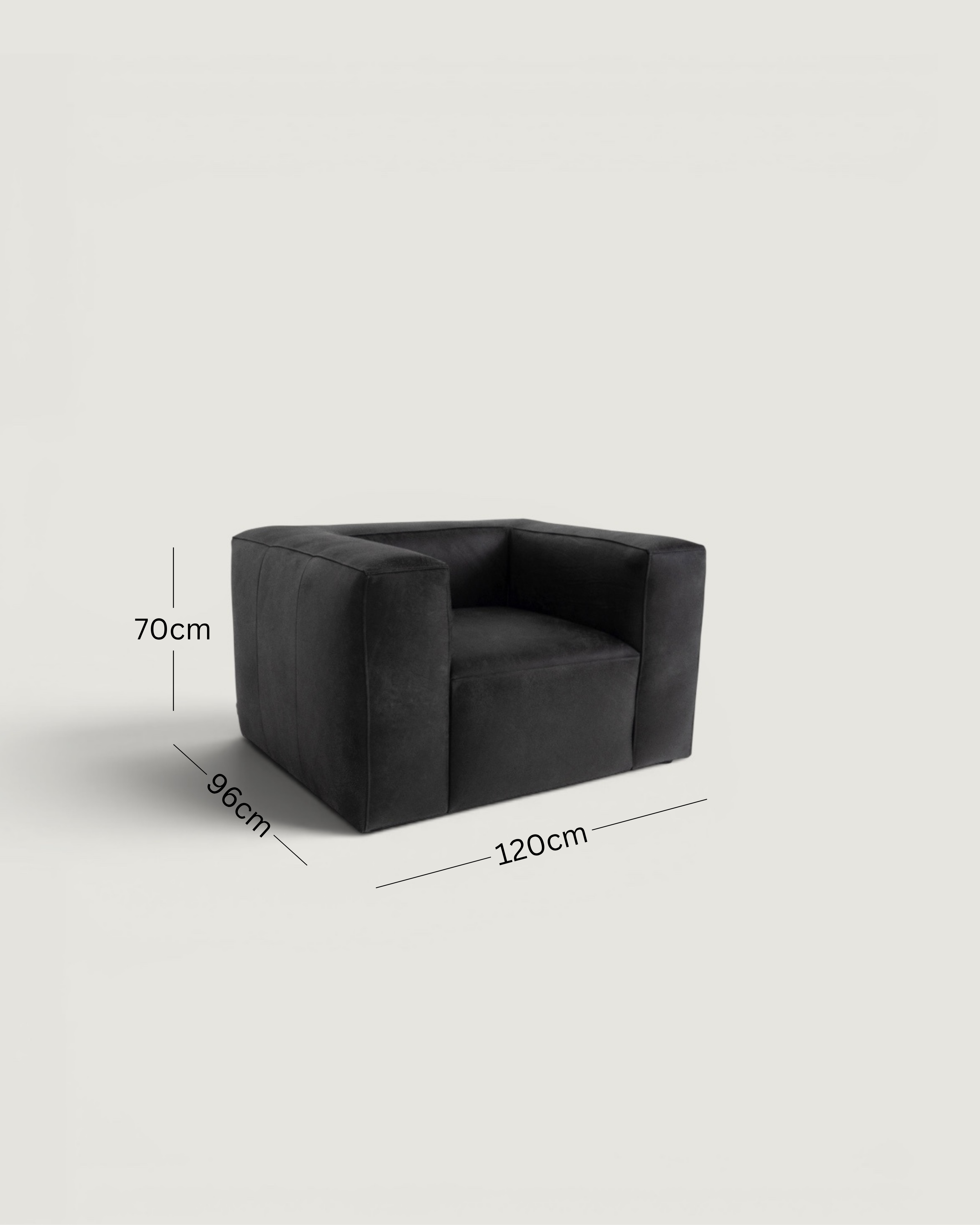 Hudson Leather 1 seater