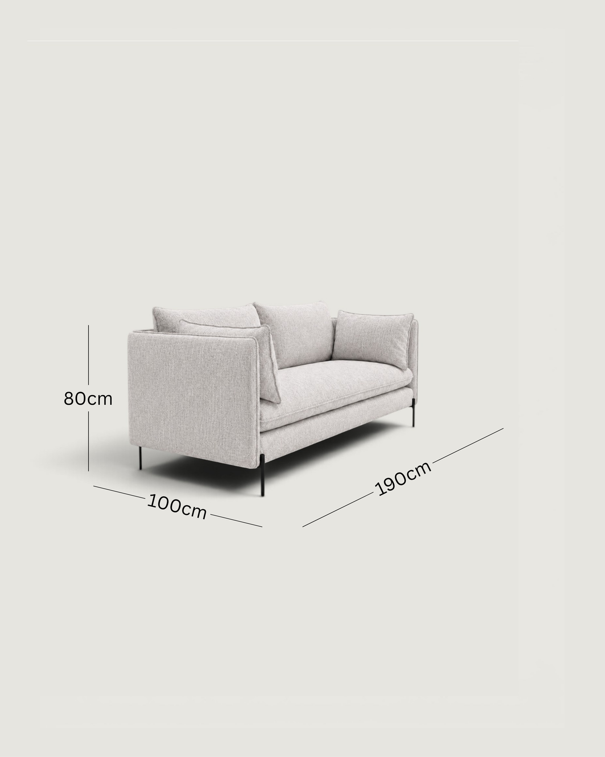The Joude 2 Seater Couch