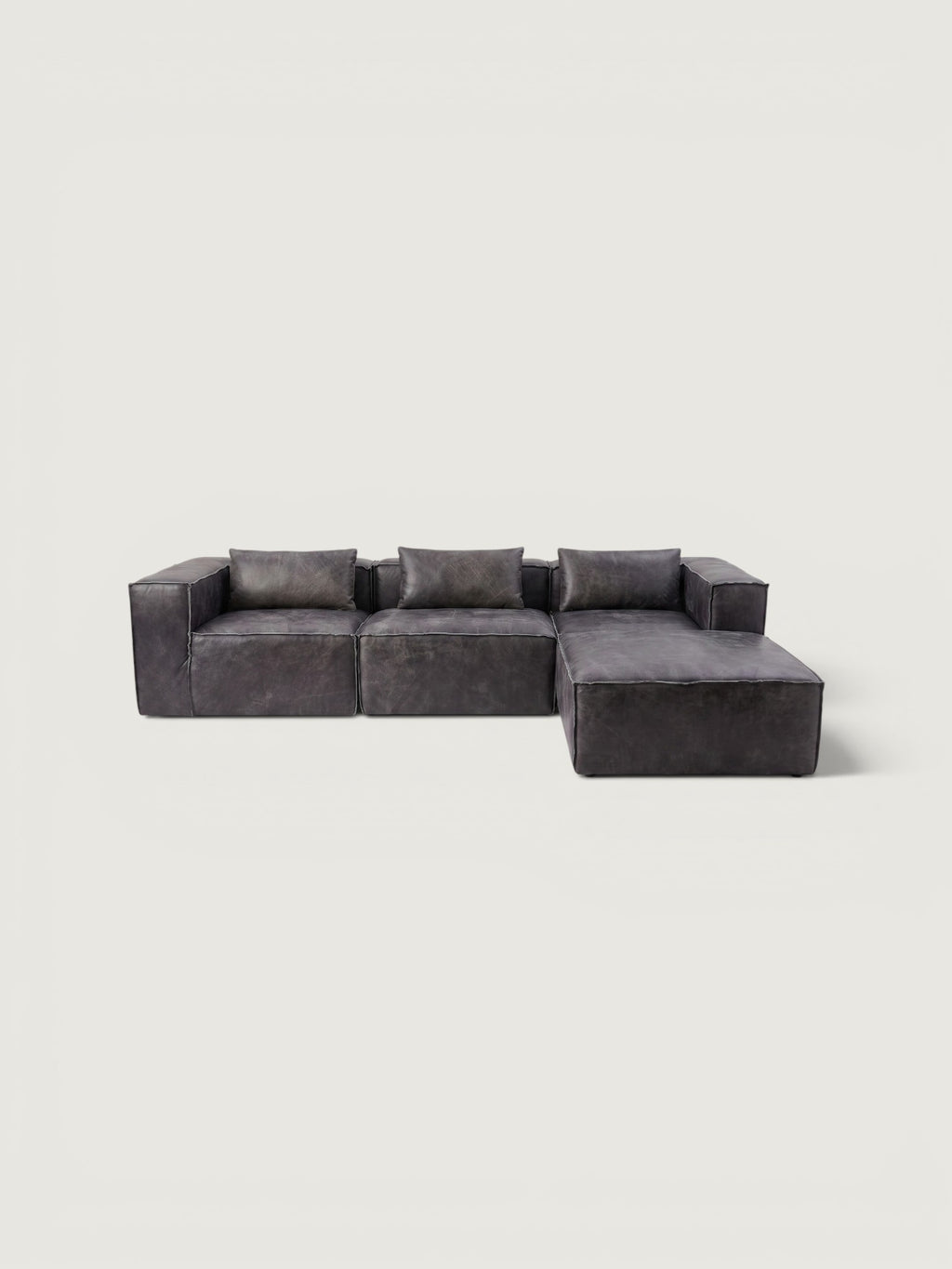Harvest Leather 4 Piece Modular