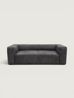 Hudson 3 Seater Leather Couch