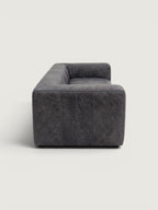 Hudson 3 Seater Leather Couch