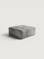 Harvest Leather Ottoman
