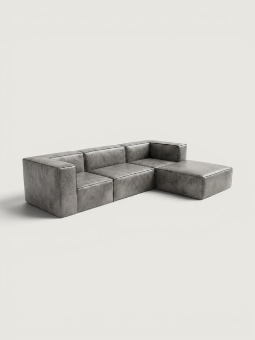 Harvest Leather 4 Piece Modular