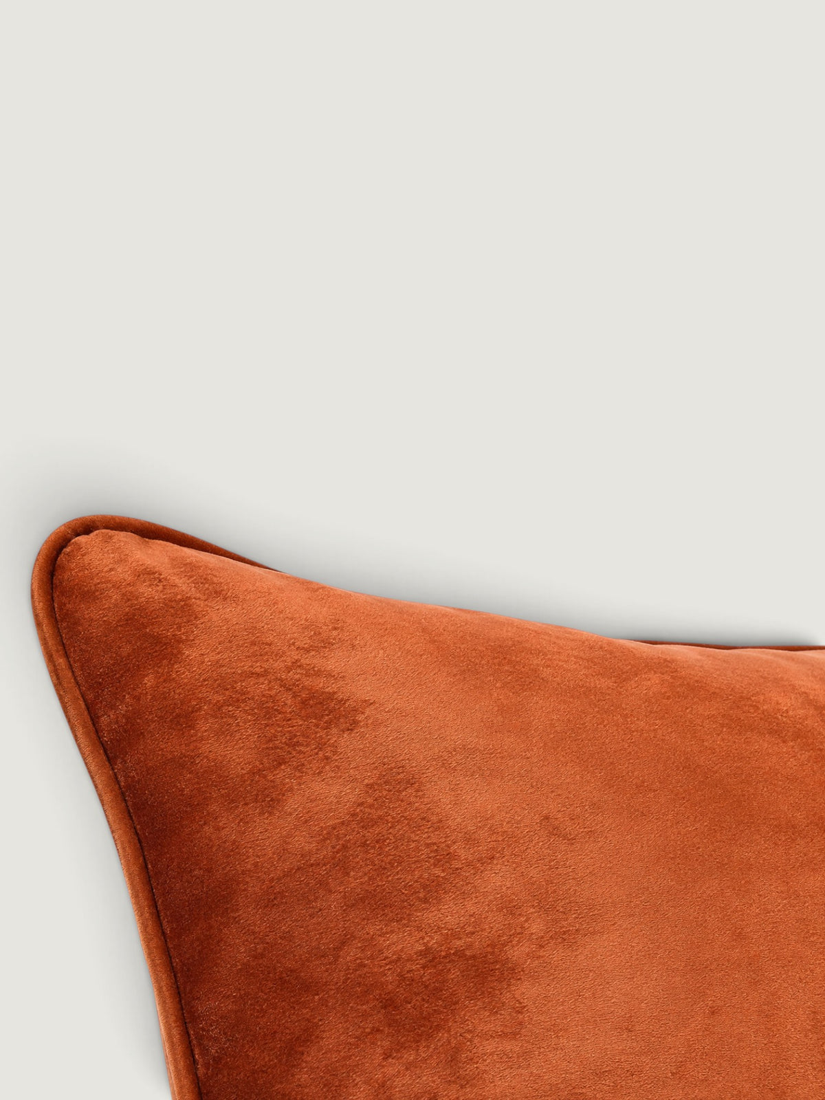Tangerine Velvet Scatter Cushion